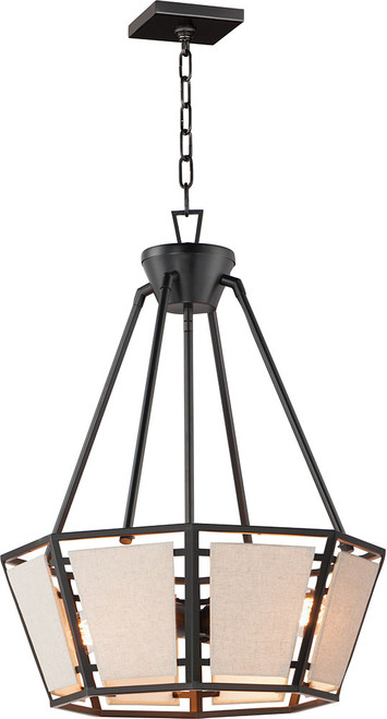 Maxim 20265CVBK Montauk Black Drop Ceiling Lighting