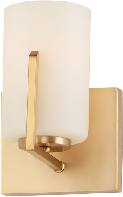 Maxim 21281SWSBR Dart Modern Satin Brass Lighting Sconce