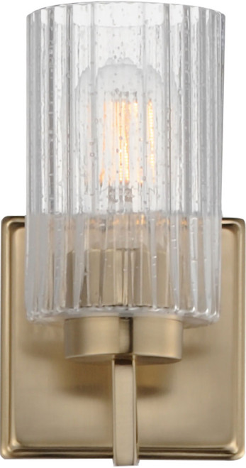 Maxim 21371CRSCH Rigata Modern Satin Champagne Wall Lamp