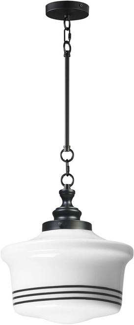 Maxim 21534WTBK Eureka Contemporary Black Ceiling Pendant Light