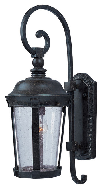 Maxim 3023CDBZ Dover DC Traditional Bronze 8" Wide Exterior Wall Sconce Lighting
