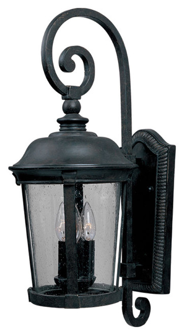Maxim 3024CDBZ Dover DC Traditional Bronze 24.5" Tall Outdoor Wall Light Fixture