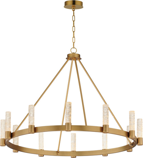 Maxim 38448IBNAB Duchess Contemporary Natural Aged Brass LED Chandelier Light
