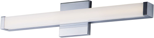 Maxim 52002PC Spec Vanity Contemporary Polished Chrome LED 24" Bathroom Lighting Fixture