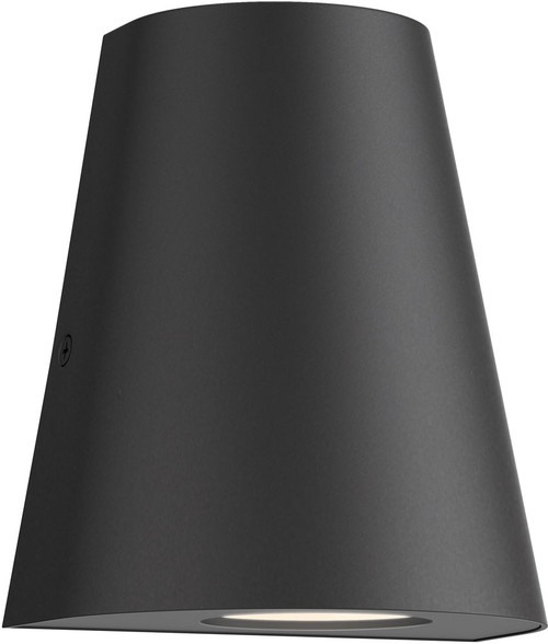 Maxim 52119BK Taper Contemporary Black LED Outdoor Lamp Sconce