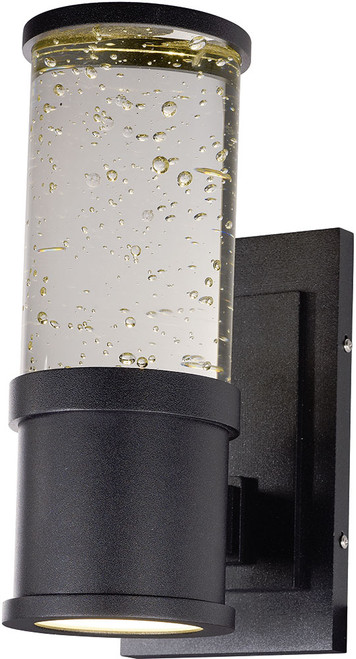 Maxim 53685CLGBK Pillar Modern Galaxy Black LED Outdoor Wall Light Sconce