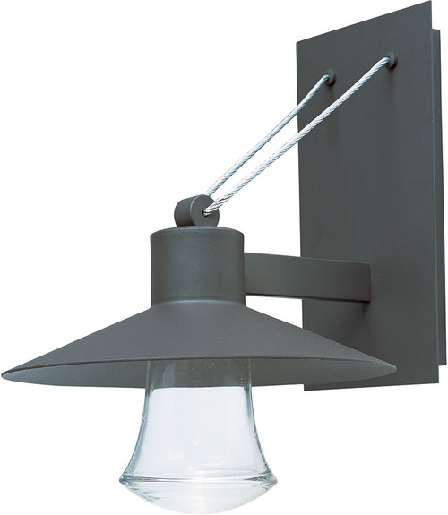 Maxim 54364CLABZ Civic Modern Architectural Bronze LED Exterior Wall Mounted Lamp