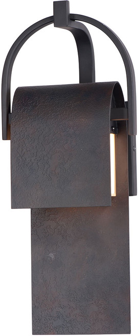 Maxim 55594RF Laredo Modern Rustic Forge LED Exterior 17" Light Sconce