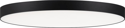 Maxim 57664WTBK Trim Modern Black LED Exterior 11" Flush Ceiling Light Fixture