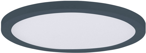 Maxim 57694WTBK Chip Black LED 9" Ceiling Light