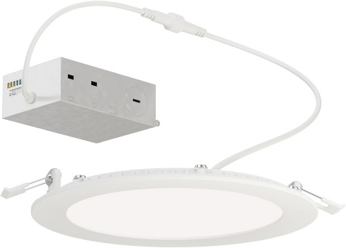 Maxim 67707WTWT Slim Modern White LED 6.75" Recessed Lighting Insert