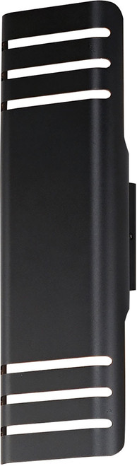 Maxim 86176BK Lightray LED Contemporary Black LED Large Outdoor Wall Light Sconce