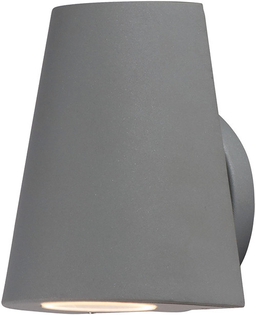 Maxim 86199SV Mini Modern Silver LED Outdoor Lighting Wall Sconce