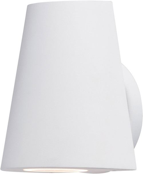 Maxim 86199WT Mini Contemporary White LED Exterior Wall Lighting Sconce