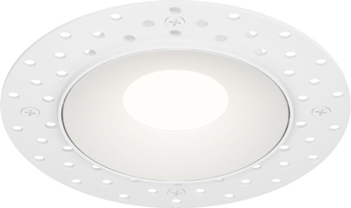 Maxim 87663WT Crisp Modern White LED 3.75" Recessed Light Insert