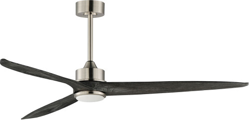 Maxim 88834SN Woodwind Contemporary Satin Nickel LED 80" Home Ceiling Fan