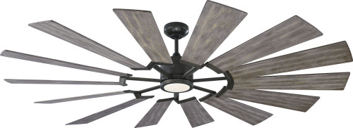 Visual Comfort Fan 14PRR72AGPD Prairie Modern Aged Pewter LED 72" Ceiling Fan