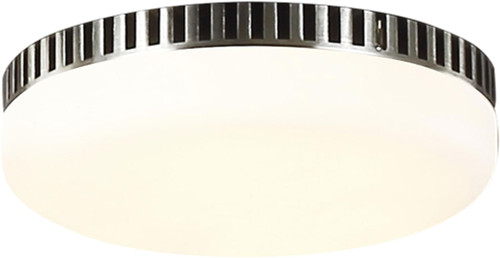 Visual Comfort Fan MC260BS Contemporary Brushed Steel LED Fan Light Fixture