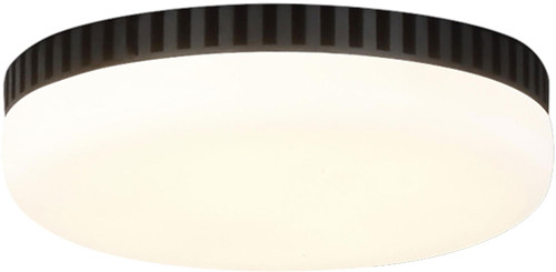 Visual Comfort Fan MC260MBK Modern Midnight Black LED Ceiling Fan Light Fixture