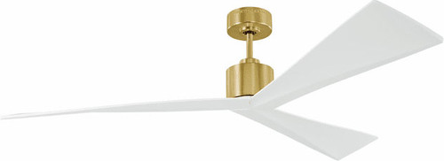 Visual Comfort Fan 3ADR60BBS Adler Modern Burnished Brass 60" Home Ceiling Fan