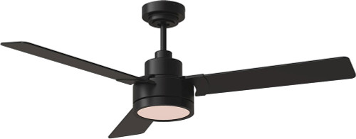 Generation Lighting 3JVR52MBKD Jovie Modern Midnight Black LED 52" Ceiling Fan