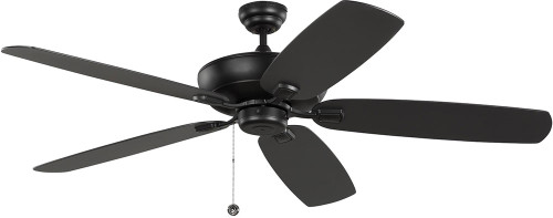 Generation Lighting 5CSM60MBK Colony Super Max Midnight Black 60" Ceiling Fan
