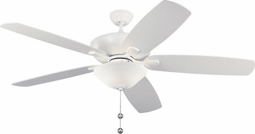 Generation Lighting 5CSM60RZWD-V1 Colony Super Max Plus Matte White 60" Ceiling Fan