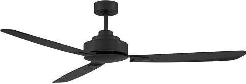 Meridian M2010MBK Contemporary Matte Black 58" Home Ceiling Fan