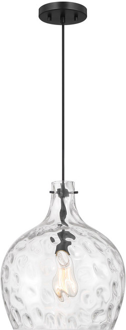 Meridian M7053MBK Modern Matte Black Hanging Light