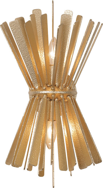 Metropolitan N1902-785 Confluence Contemporary Piastra Gold Wall Light Sconce