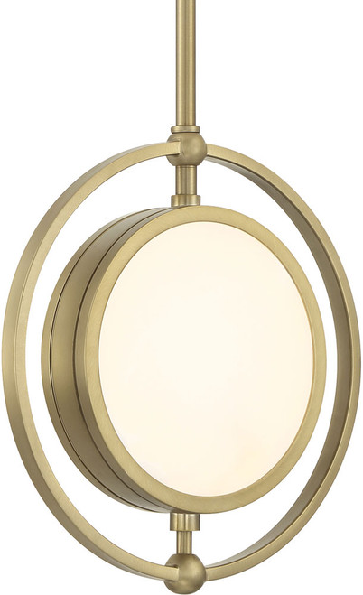 Metropolitan N7671-695-L Spectr Modern Soft Brass LED Lighting Pendant