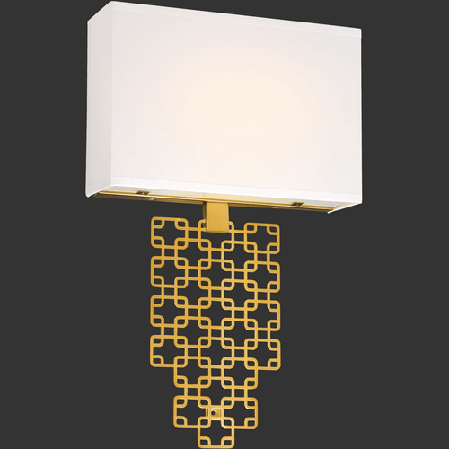 Metropolitan N7781-248-L Blairmmor Modern Honey Gold LED Wall Lighting Fixture