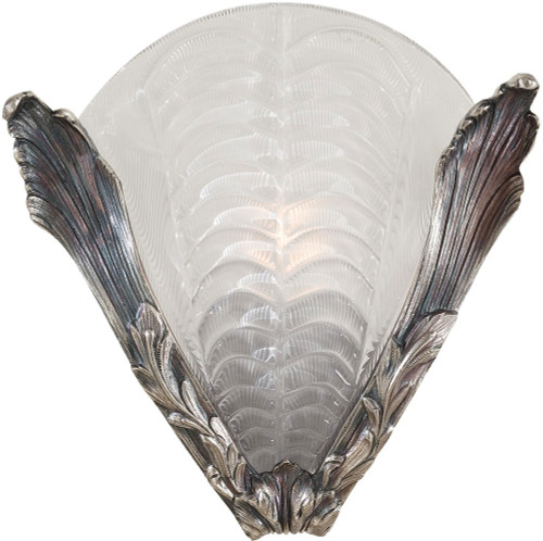 Metropolitan N950496-54B Traditional Platinum Wall Light Sconce