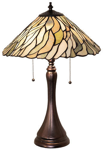 Meyda Lighting 103622 Willow Tiffany Table Light