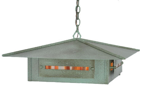 Meyda Custom 105984 Moss Creek Creekside 35 Inch Wide Tarnished Copper Pendant Lamp