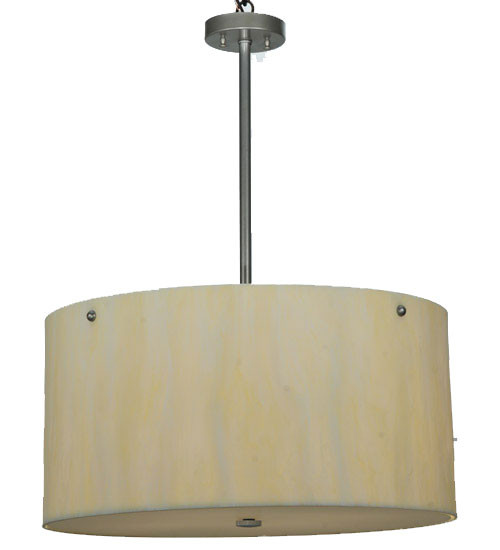 Meyda Custom 107560 Cilindro Faux Alabaster Contemporary Pendant
