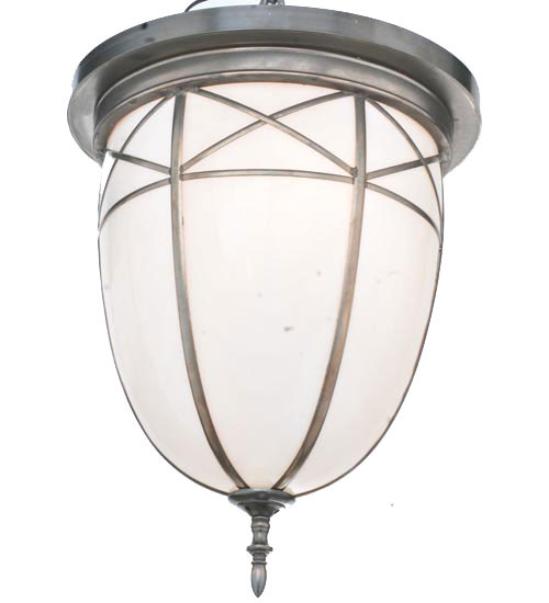 Meyda Custom 109138 Borough Hall Craftsman Brown Ceiling Light Fixture