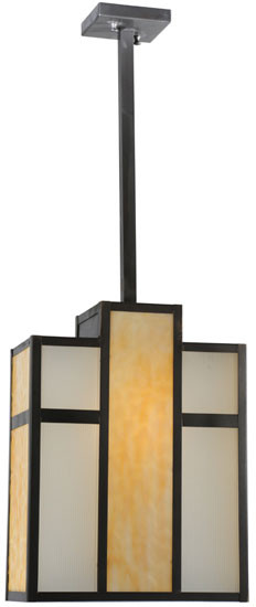 Meyda Custom 112209 Oah Oblong Modern 33 Inch Tall Ceiling Pendant Light Fixture