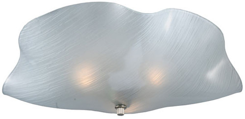 Meyda Custom 114165 Organic Art Glass Mist Contemporary Flushmount