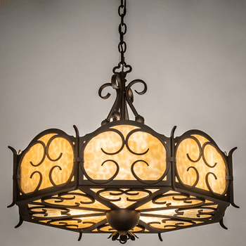 Meyda Custom 115332 Radha Traditional Pendant Lighting Fixture