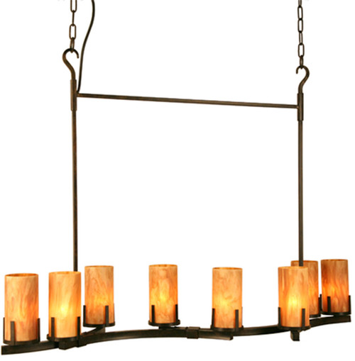 Meyda Custom 115870 Cero Rustic Coffee Bean Kitchen Island Light