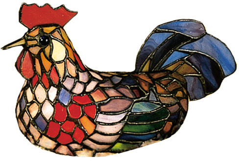 Meyda Lighting 12122 Rooster Accent Table Light