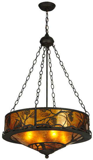 Meyda Custom 136510 Whispering Pines Country Hanging Light Fixture