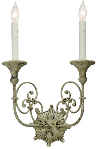 Meyda Custom 137119 Rachelle Traditional Sconce Lighting