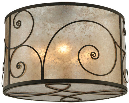 Meyda Custom 138539 Granada Flush Mount 30 Inch Diameter Modern Ceiling Light