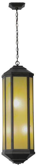 Meyda Custom 146801 Salisbury Craftsman Brown Mini Drop Ceiling Lighting