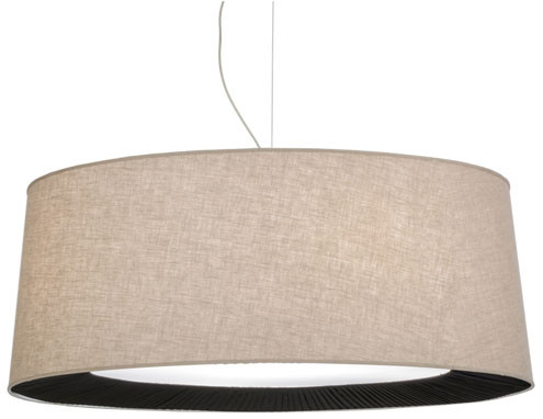 Meyda Custom 152531 Bruges Tapered Pleated Bottom Return Drop Lighting Fixture