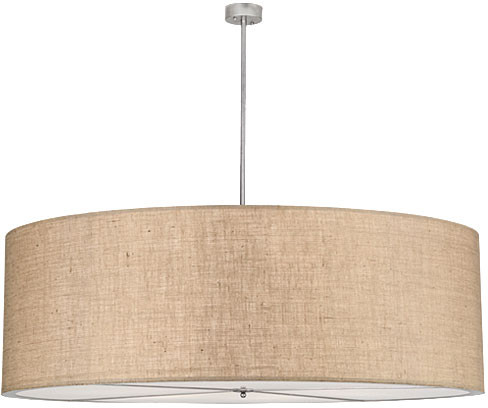 Meyda Custom 153133 Cilindro Nickel Drop Ceiling Light Fixture