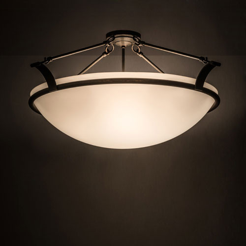 Meyda Custom 172200 Almeria Gilded Tobacco Ceiling Lighting Fixture