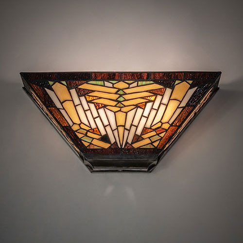 Meyda Custom 177435 Nuevo Tiffany Lamp Sconce